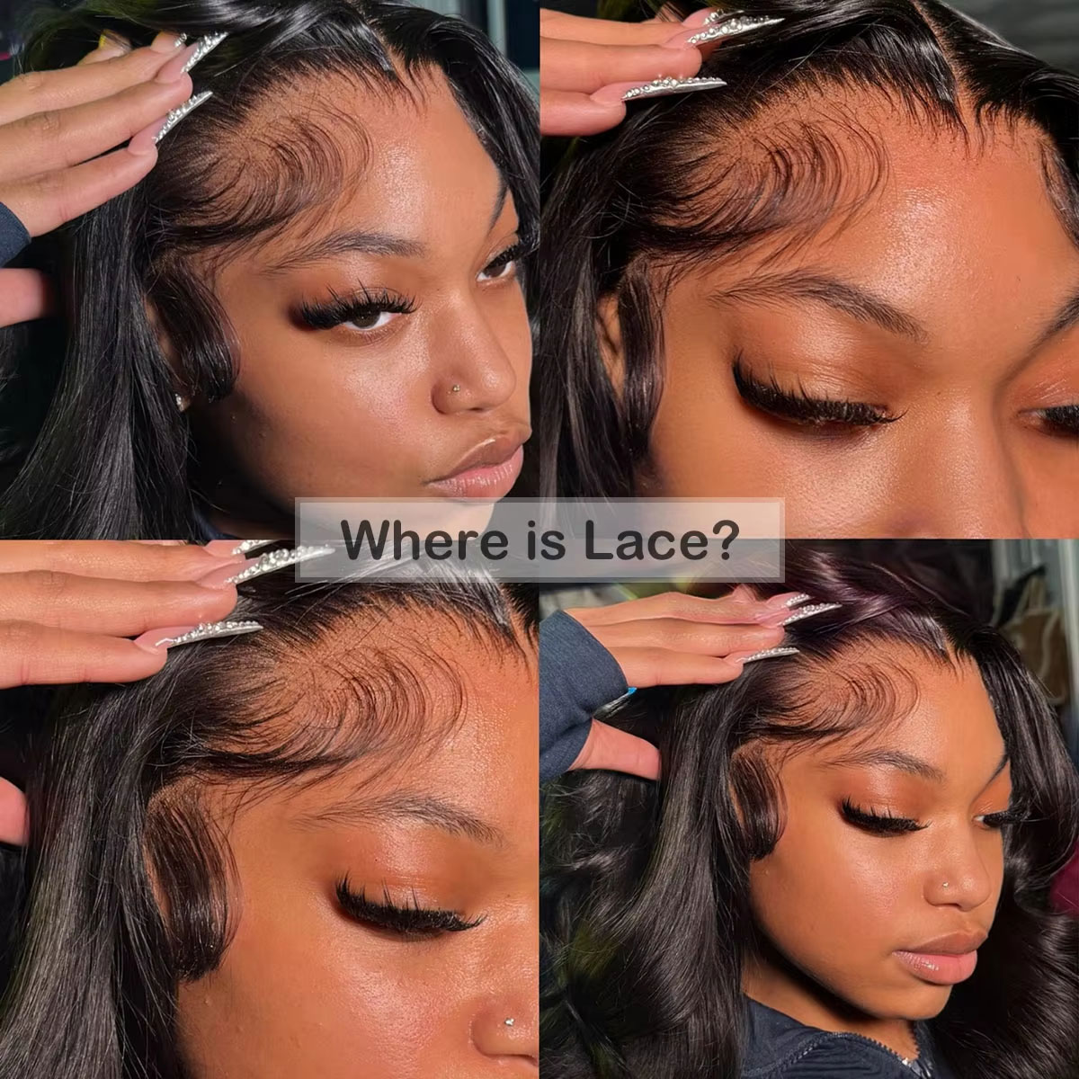 100% 천연 인모, 자연스러운 검은색, 탄력 있는 웨 - Glueless Wear And Go Human Hair Wig 리뷰 및 가격