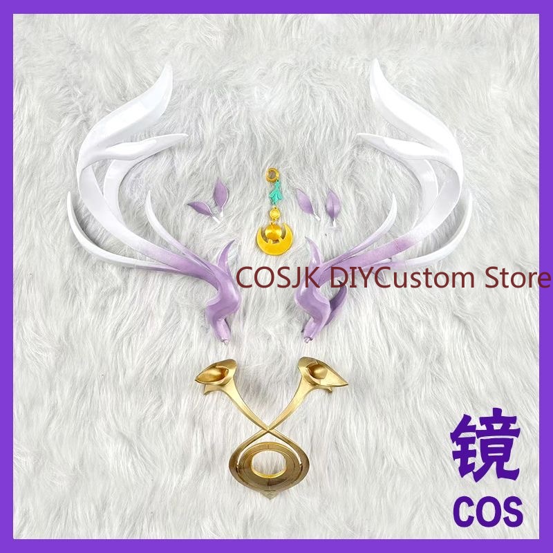 게임 원신 임팩트 라우마 코스프레, 만화 캐릭터 소품, - Synthetic Wigs 리뷰 및 가격